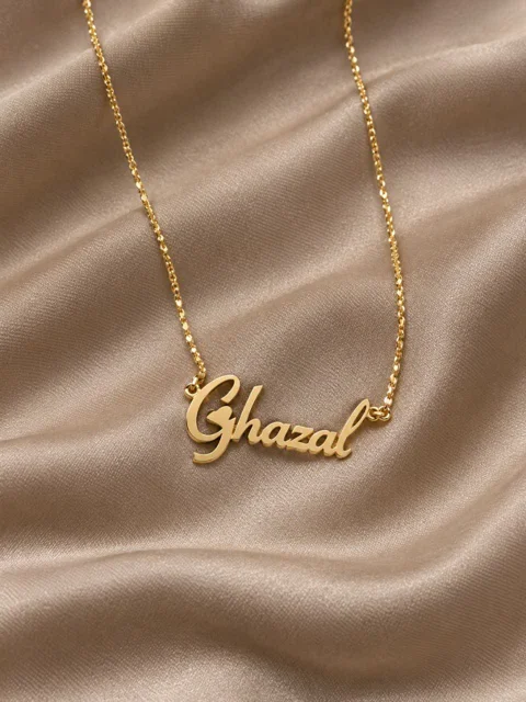گردنبند اسم غزل (انگلیسی )